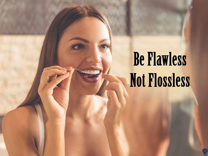 Flossing Keeps Teeth Healthy